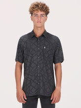 Volcom Hammond Short Sleeve Shirt - Dark Grey